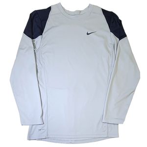 Nike Youth Boy's Long Sleeve Dri-Fit Athletic Sports Shirt w/ Vented Mesh • XL